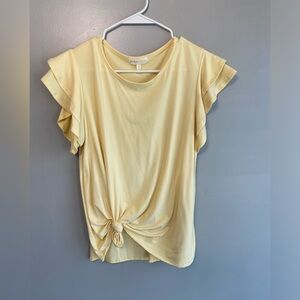 Perfect Peach boutique women’s blouse- size medium.